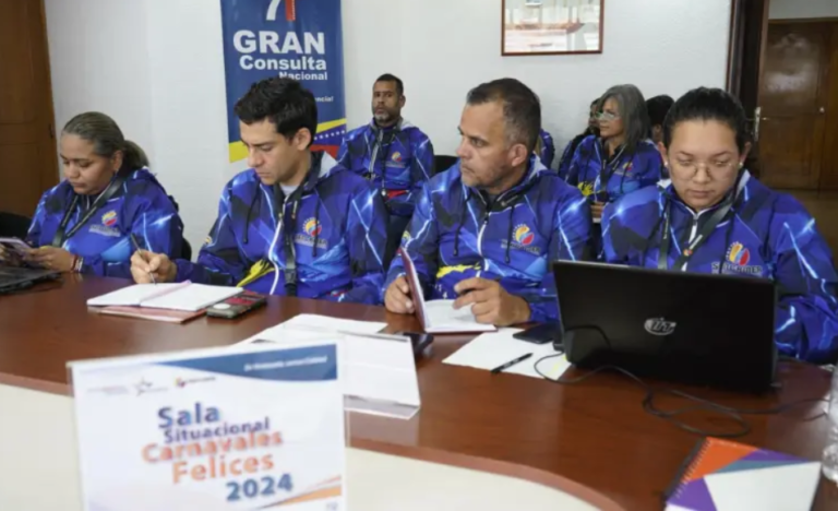 Sala Situacional Carnavales Seguros 2024 vigilará actividad comercial