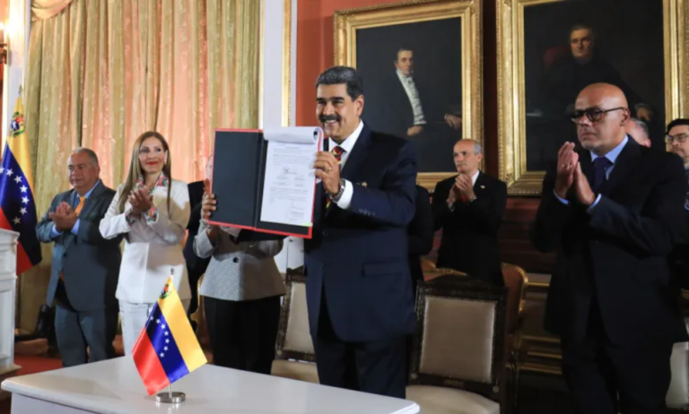 Promulgan Ley Orgánica en defensa del estado de la Guayana Esequiba