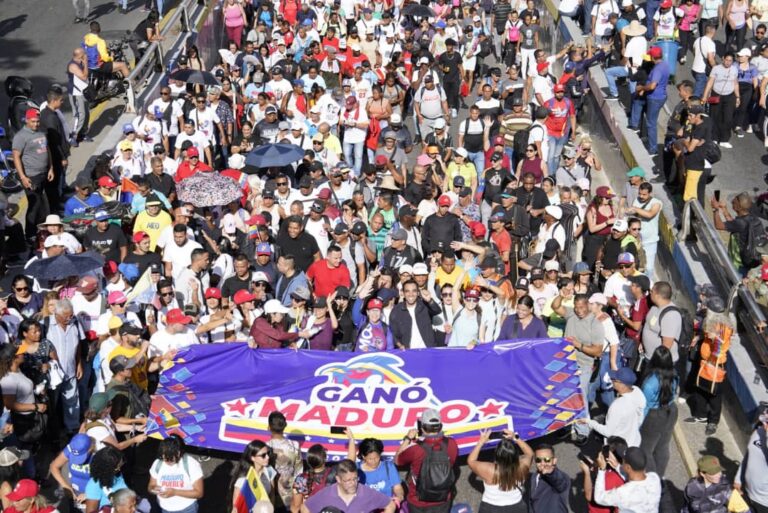 Gran Marcha Nacional celebró la victoria definitiva de la paz en Venezuela